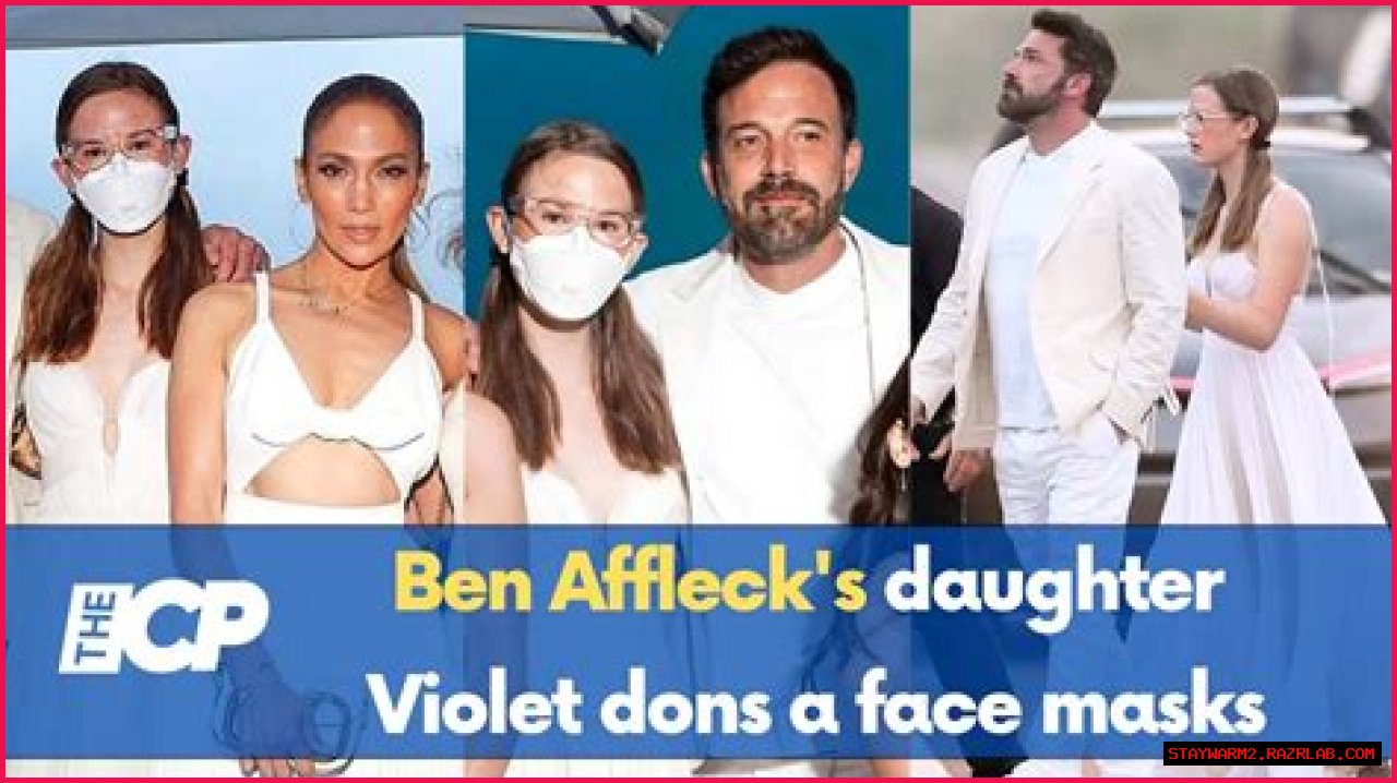 Why Ben Affleck's Daughter Masks Up